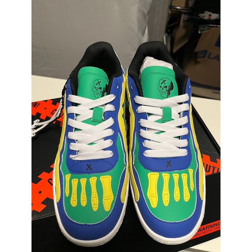 Brand X Studio “Tropics” Bone Sneaks– Multicolor – Men’s Size 9.5 – New w/ Box